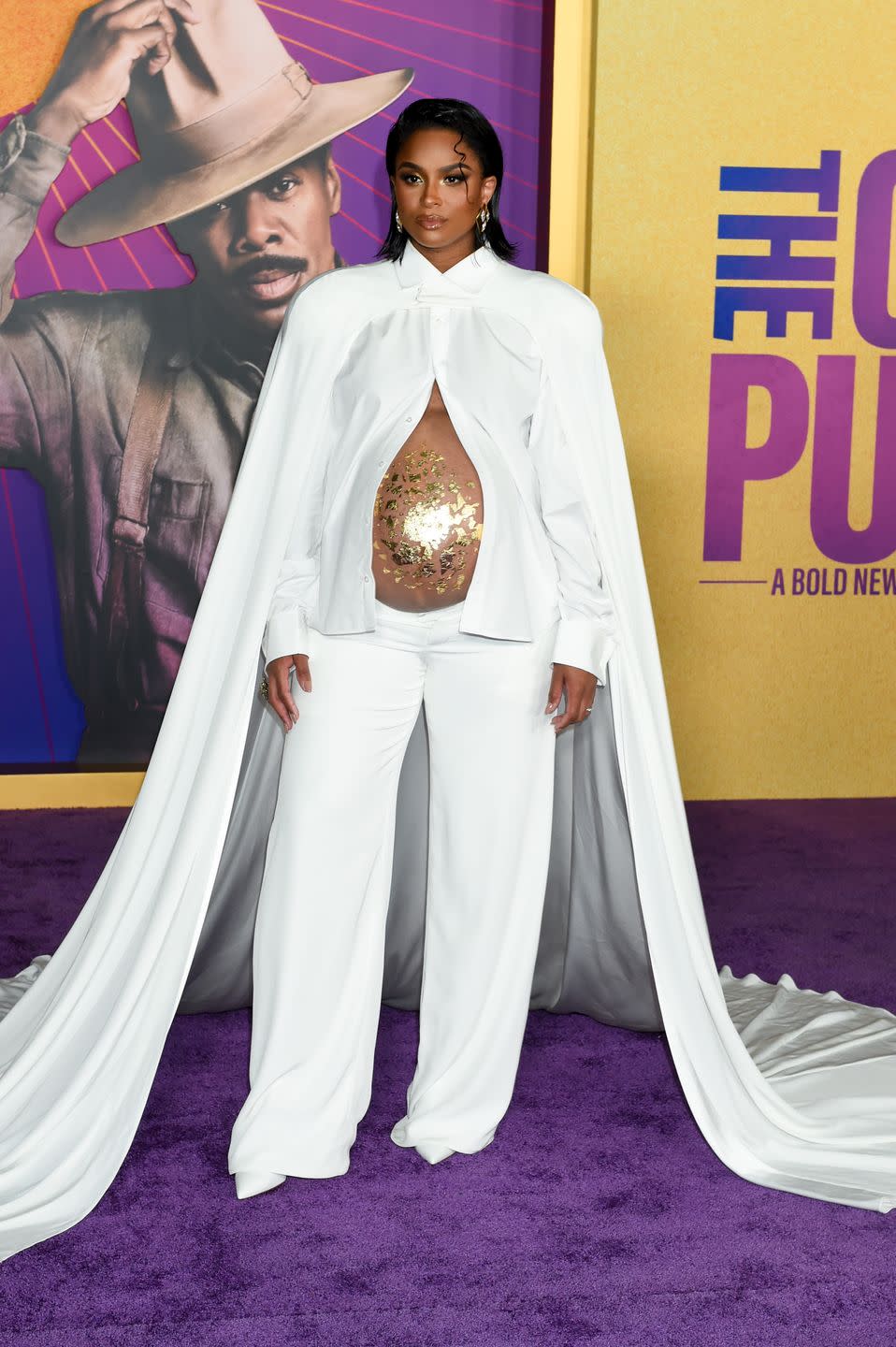 ciara at the premiere of the color purple