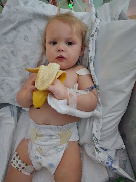 PHOTO: Hannah Rief's 14-month-old daughter Letty was hospitalized after swallowing a water bead. (Hannah Rief)