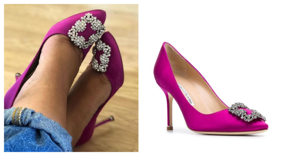 Salones Hangisi de Manolo Blahnik (935 euros) 