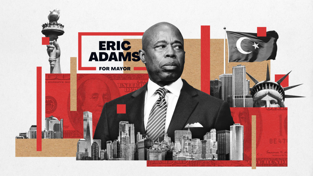  NYC mayor Eric Adams. 