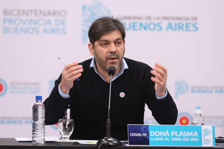 Carlos Bianco, jefe de gabinete de Axel Kicillof