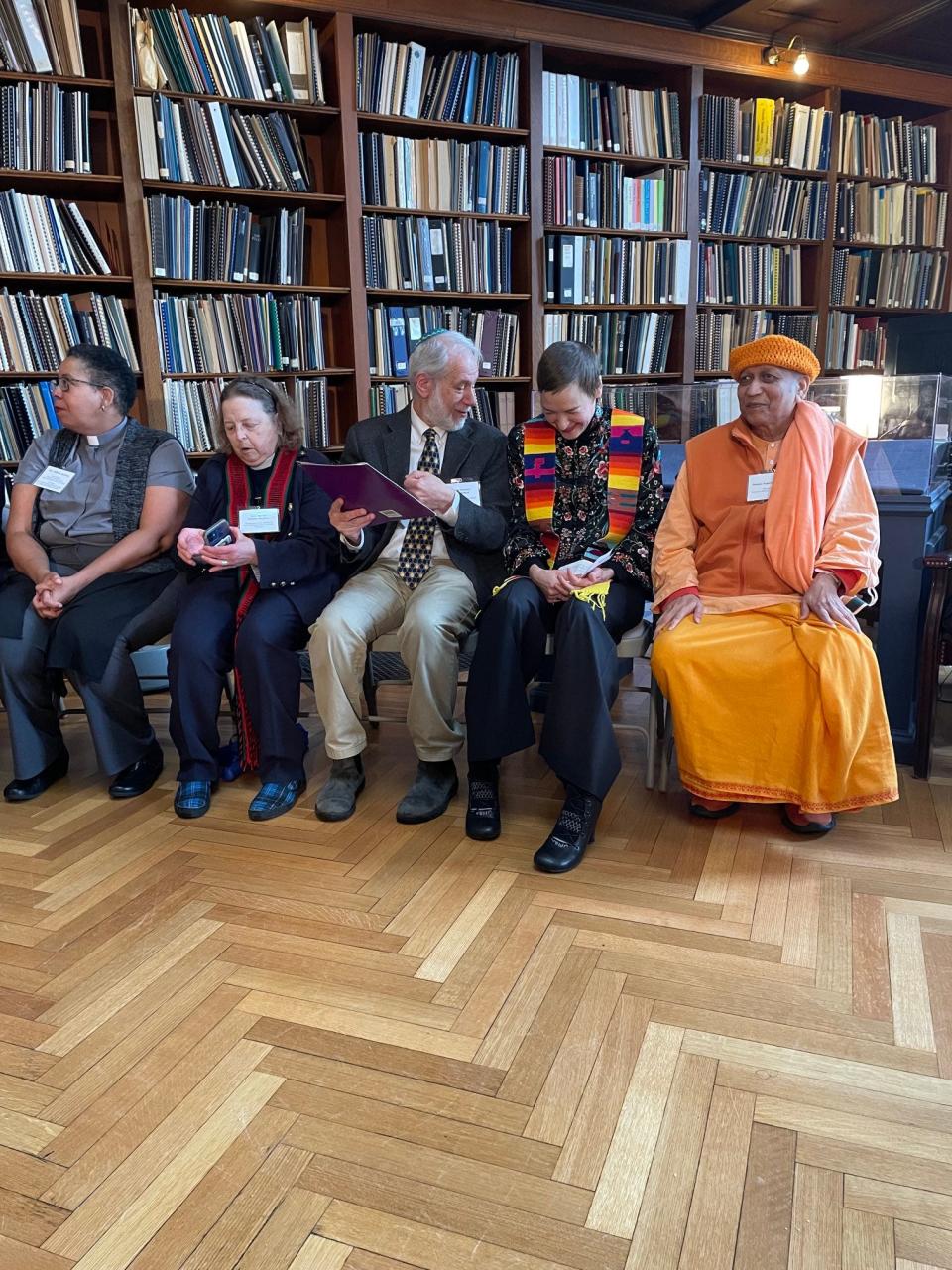 Rhode Island faith leaders gathered at the State House in March to sign a statement with Everytown for Gun Safety and other advocates calling on the legislature to pass gun safety legislation this session.