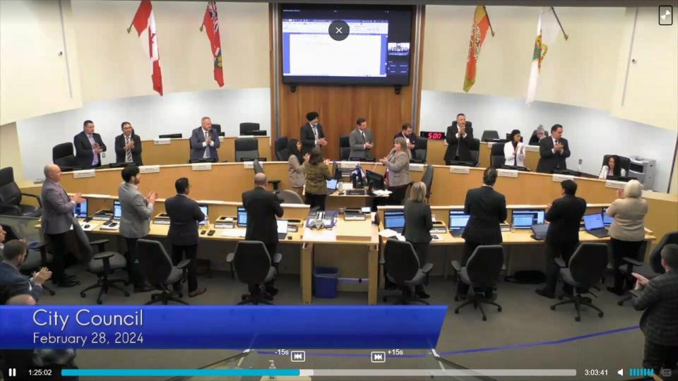 Coun. Rowena Santos' 15 minute presentation Wednesday-ahead of International Women's Day-where she spoke up about facing harassment and discrimination on a daily basis received a standing ovation at Brampton City Hall. 