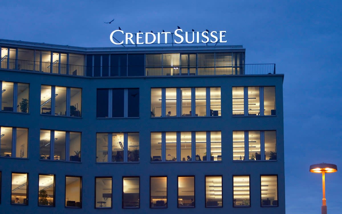 Robert Kiyosaki has said Credit Suisse will be next to fold as the volatile bond market crashes (AP2008)