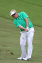 GREENSBORO, NC - AUGUST 18: Carl Pettersson hits his second shot on the 11th hole during the third round of the Wyndham Championship at Sedgefield Country Club on August 18, 2012 in Greensboro, North Carolina. (Photo by Hunter Martin/Getty Images)