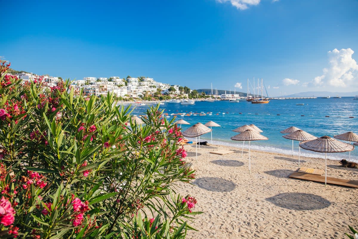 Bodrum’s beach resorts sit on the azure Aegean (Getty Images/iStockphoto)