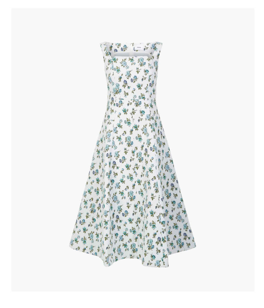 <p>Polly Dress Floral Jacquard, $2,295,<a rel="nofollow noopener" href="https://erdem.com/en-us/polly-dress-floral-jacquard-pf18-21008wfsj.html" target="_blank" data-ylk="slk:erdem.com;elm:context_link;itc:0;sec:content-canvas" class="link "> erdem.com</a> </p>