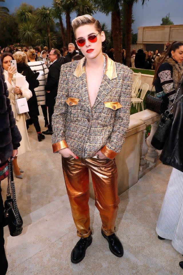 Kristen Stewart Rethinks the Classic Chanel Suit