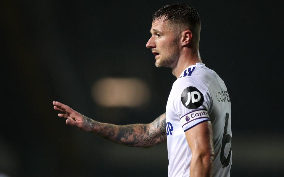 Liam Cooper of Leeds United during the Premier League match between Leeds United and Manchester City at Elland Road - Getty Images