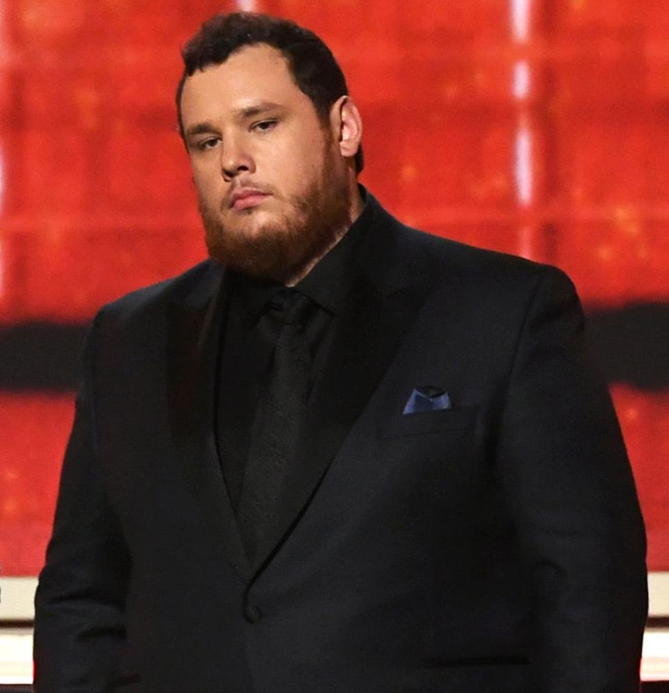 Luke Combs at the 2019 Grammy's