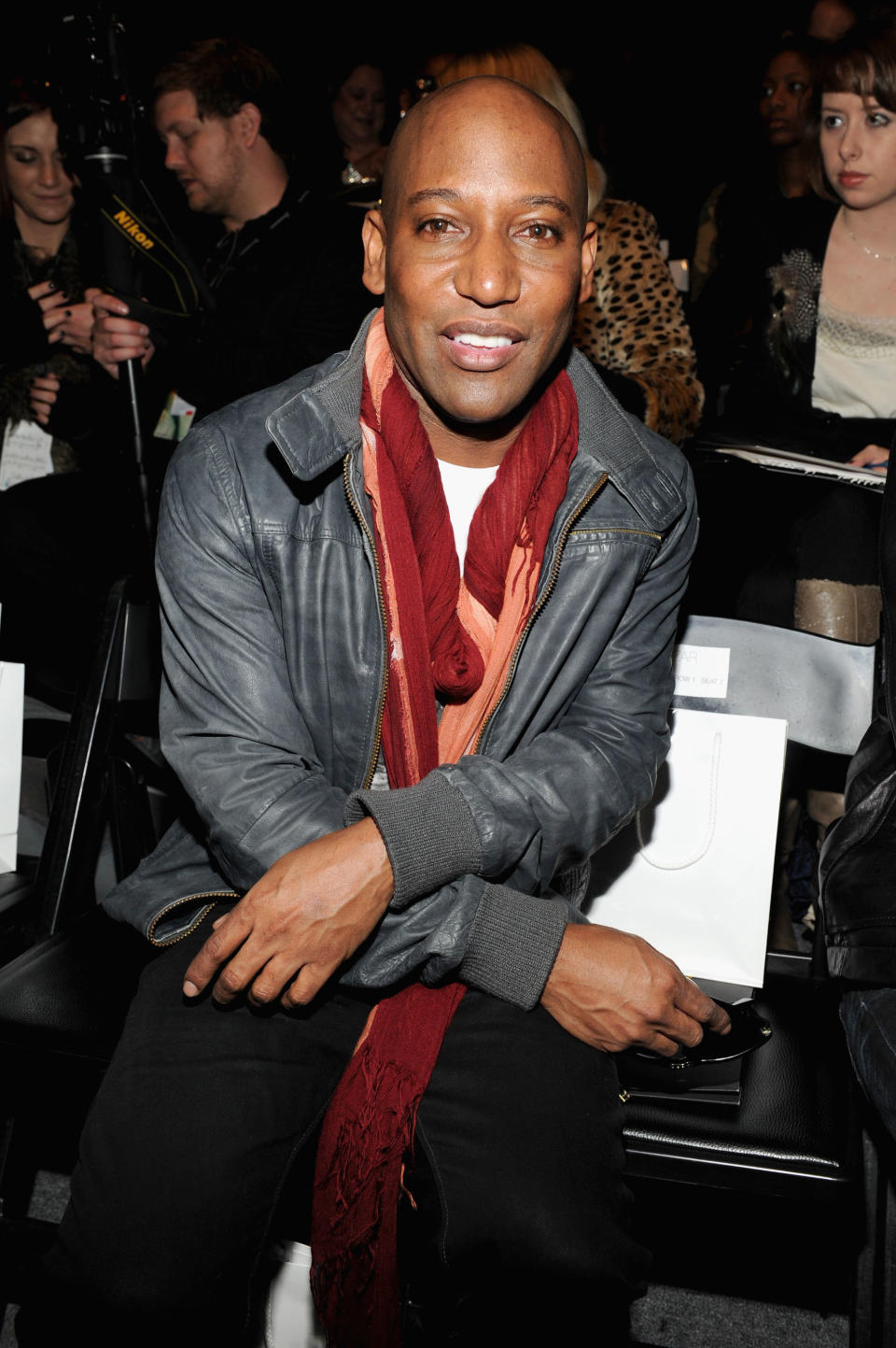 NEW YORK, NY - FEBRUARY 08:  Actor Ten Travis attends the CZAR by Cesar Galindo Fall 2013 fashion show during Mercedes-Benz Fashion Week at The Studio at Lincoln Center on February 8, 2013 in New York City.  (Photo by Craig Barritt/Getty Images for Mercedes-Benz Fashion Week)