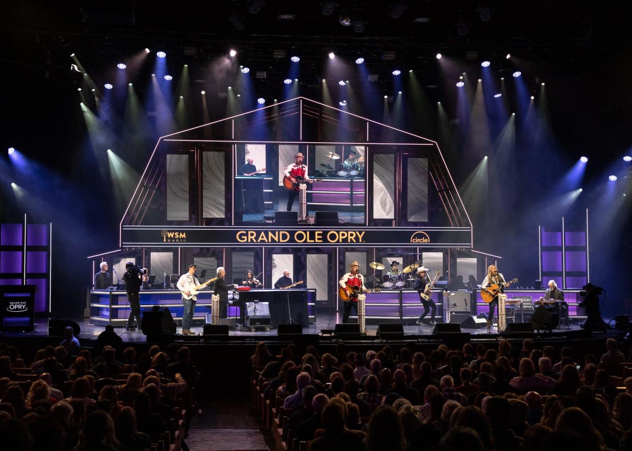 Part of the outfits worn by The Shootouts at their Grand Ole Opry debut last year will be exhibited at the Rock & Roll Hall of Fame in Cleveland. The band is from Northeast Ohio.