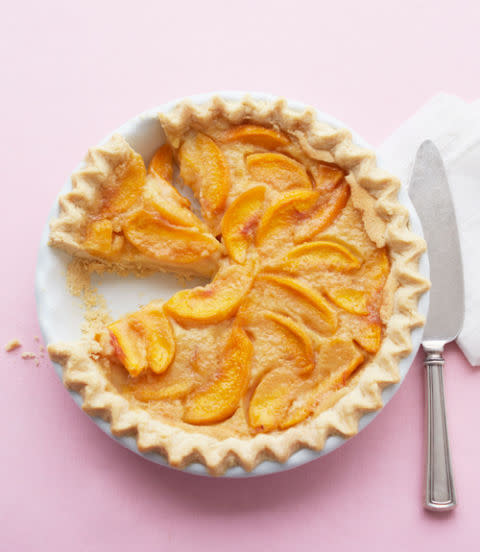 Grammy's Peach Custard Pie