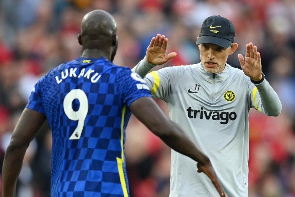 There still appears to be friction between Lukaku and Chelsea manager Thomas Tuchel (Getty Images)