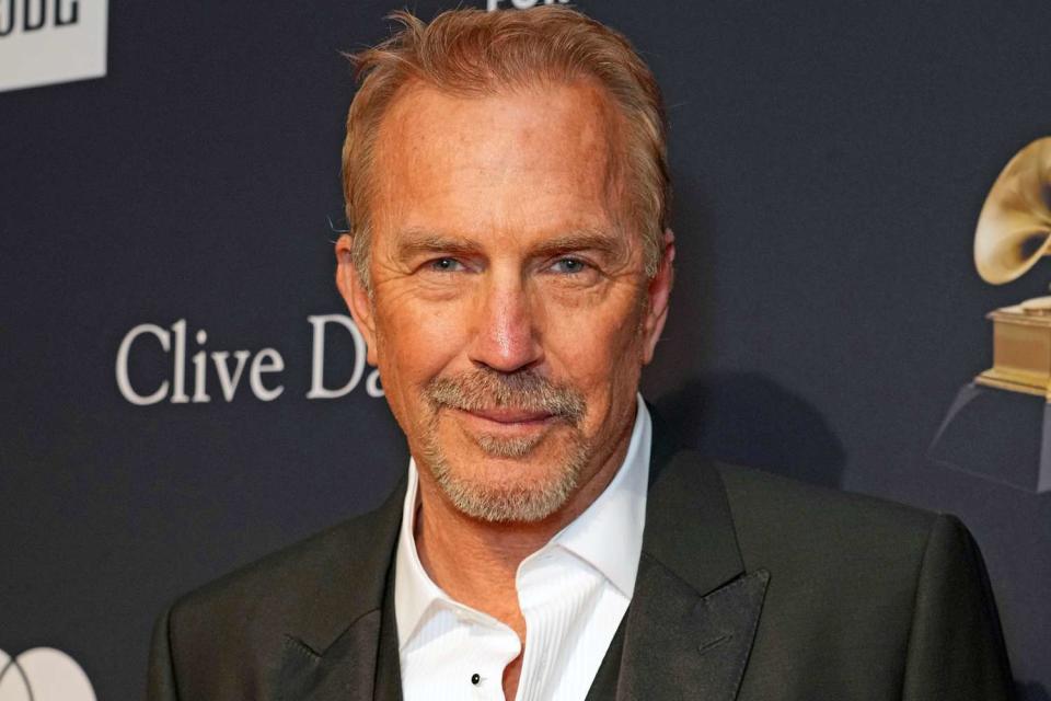 <p>Kevin Mazur/Getty Images for The Recording Academy</p> Kevin Costner in 2023