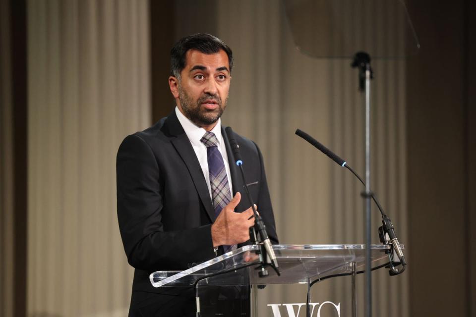 Humza Yousaf's government is sharing a collection of reports about an independent Scotland (PA Wire)