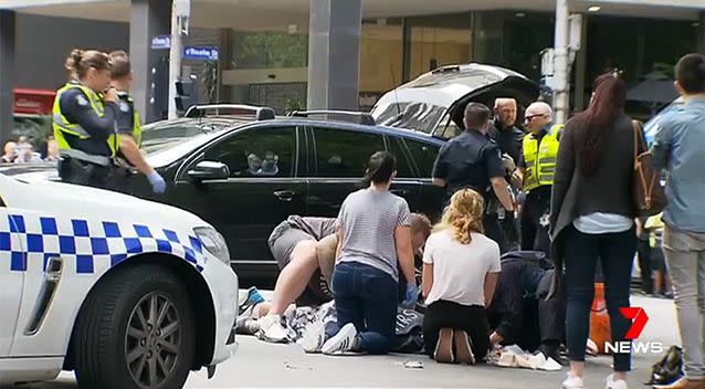 Four people remain in a critical condition after the rampage on Friday. Photo: 7 News