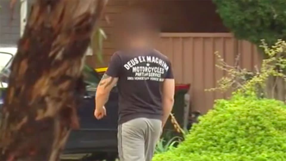 The 26-year-old victim said he didn't wish to identify who attacked his Salisbury home. Source: 7 News