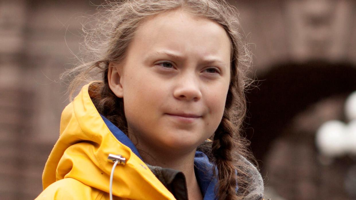 Teen activist Greta Thunberg. 