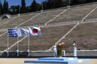 Olympics - Olympic Flame Handover Ceremony