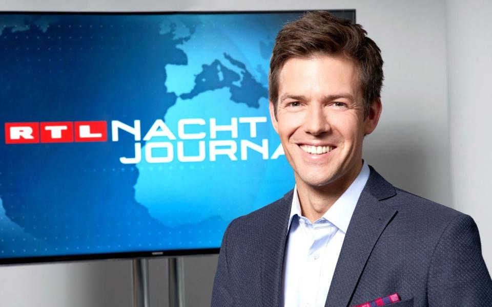 RTL-Moderator Maik Meuser erhielt nach der Pannensendung viel Lob. (Bild: TVNOW / Guido Engels)