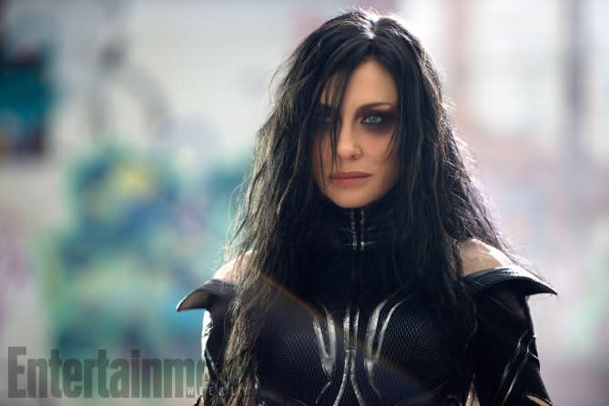 Cate Blanchett in ‘Thor: Ragnarok’