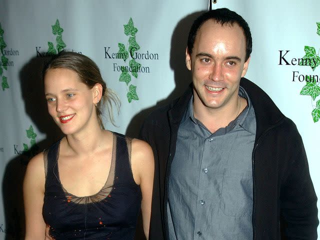 Mark Mainz/Getty Dave Matthews arrives with his wife for the 'Confessions of a Dangerous Mind' after party on Dec. 18, 2002, at Metronone in New York City