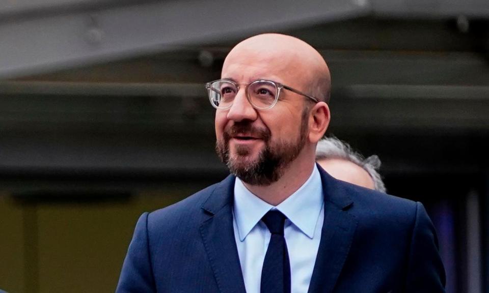 European Council President Charles Michel.