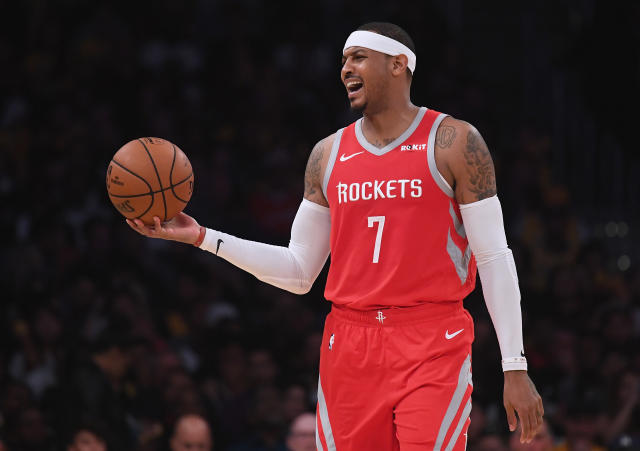 Carmelo Anthony signs 1-year deal with Houston Rockets