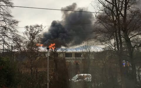 Fire at Chester Zoo - Credit: PA