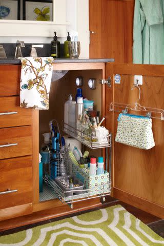 bathroom under sink storage ideas