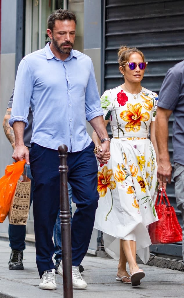 Ben Affleck, Jennifer Lopez, Paris