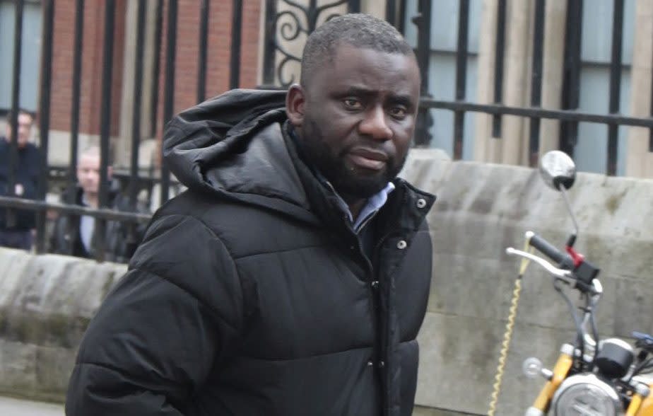 Michael Mantey, pictured outside the High Court, insists he was genuinely injured but is accused of being 'fundamentally dishonest' - Champion News