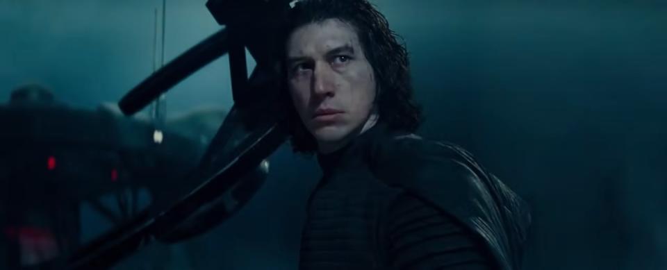 Kylo Ren on Exegol in "Star Wars: Episode IX - The Rise of Skywalker"