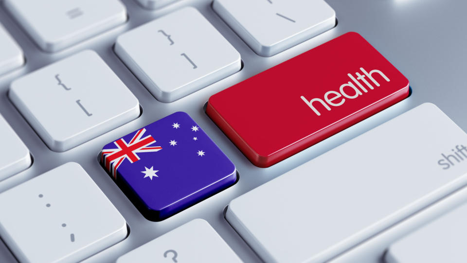 Australian private health insurance concept image. 