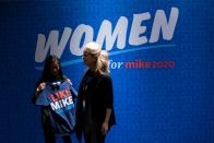 Women attend the campaign event "Women for Mike" by Democratic U.S. presidential candidate Bloomberg in the Manhattan borough of New York City, New York