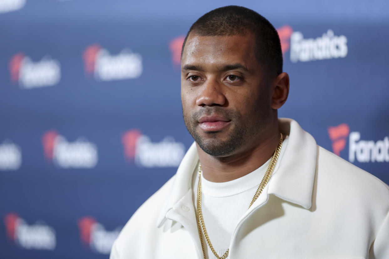 Russell Wilson is looking for a new team after the Broncos announced they would be releasing him. (Photo by Christopher Polk/Billboard via Getty Images)