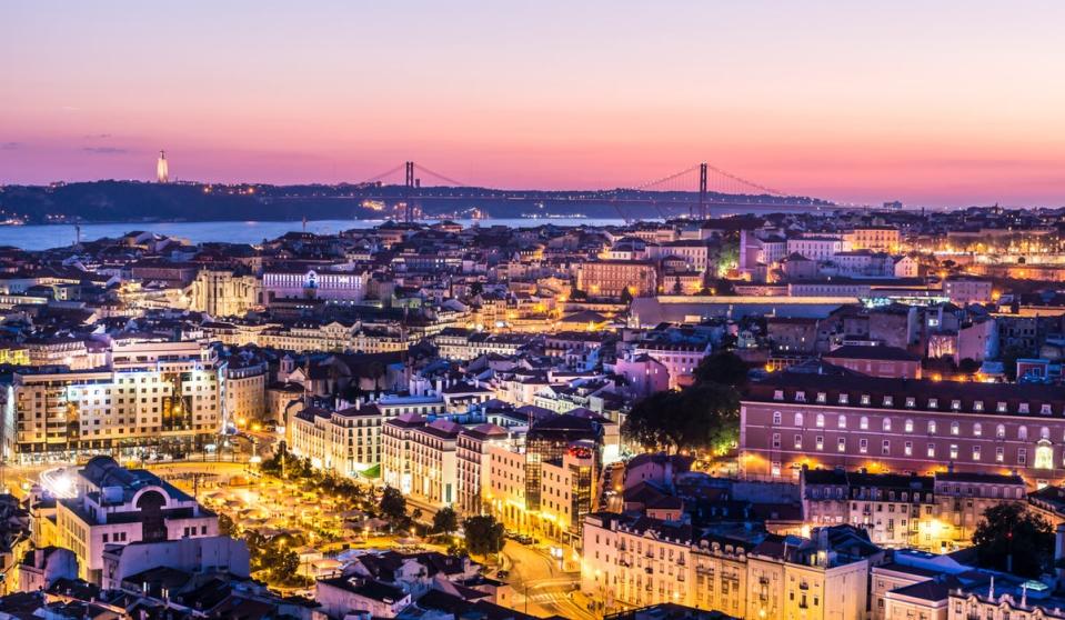 Lisbon is blessed with dozens of viewpoints, rooftop bars and simple landings where visitors can enjoy amazing views of the capital (Getty Images/iStockphoto)