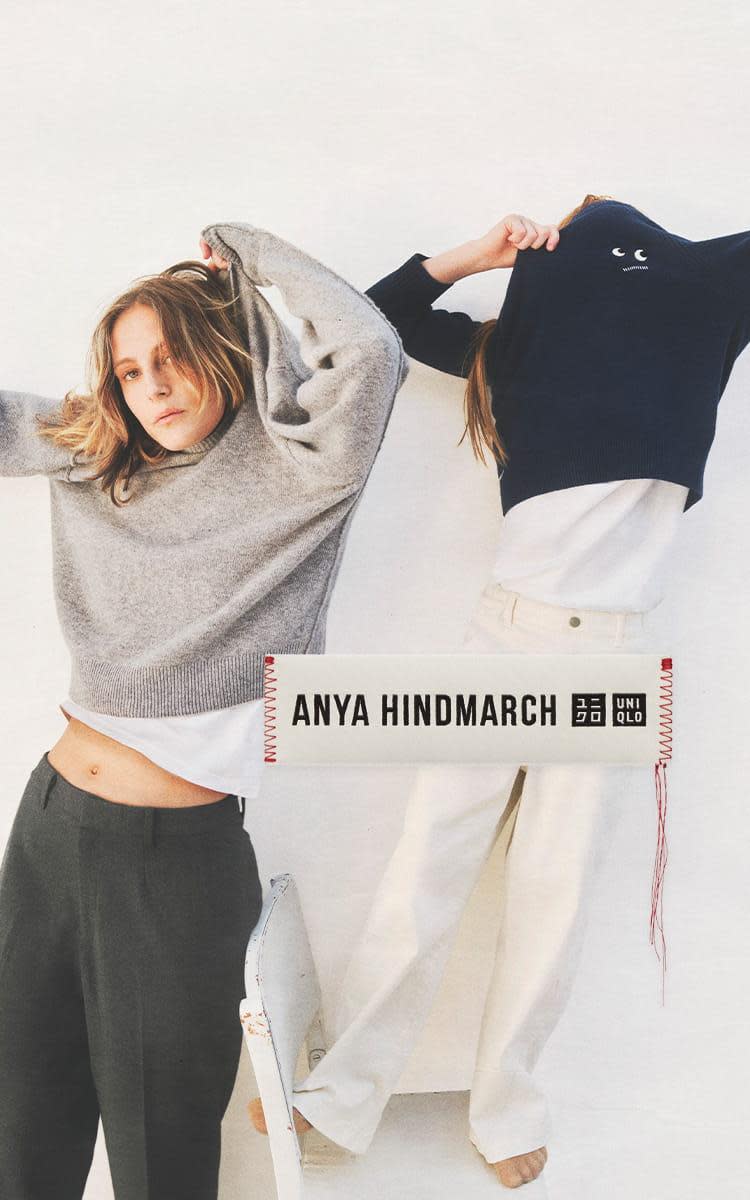 UNIQLO and ANYA HINDMARCH首個聯名系列 11月24日登場