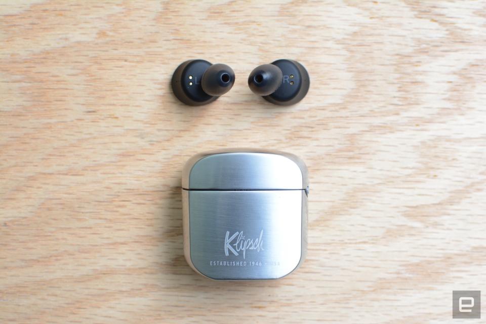 Klipsch's first true wireless earbuds sound great, but the overall experience is mired by frustrating controls and a lack of comfort.