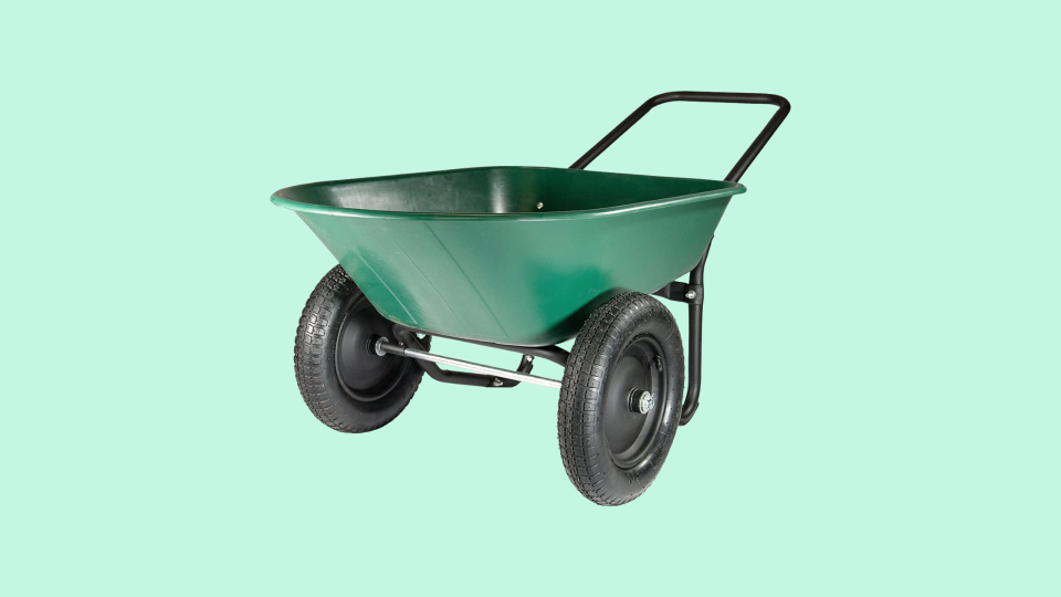 Move your lawn essentials around with ease by grabbing this Marathon yard rover on sale at Walmart now.