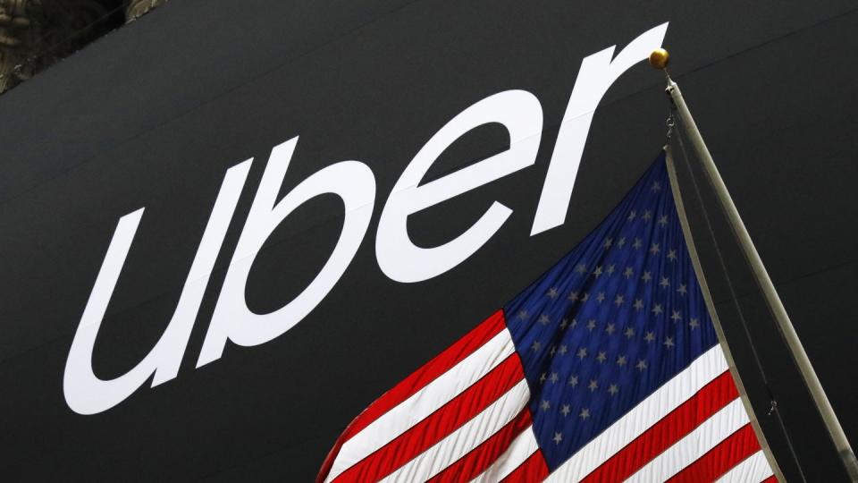 Uber debütierte vor rund drei Wochen an der New York Stock Exchange. Foto: Mark Lennihan/AP