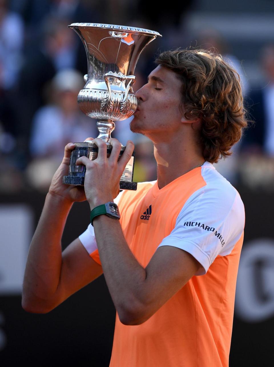 In Rome Zverev became the first man born in the 1990s to win an ATP Masters 1000 title (Getty)