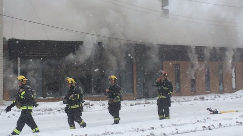 Fire rips through St. Mary's Road business