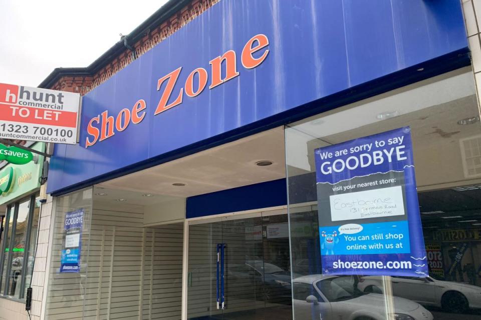 Shoe Zone in Seaford has closed <i>(Image: The Argus)</i>