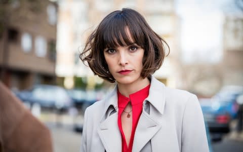 Jodi Balfour as Elaine - Credit: BBC