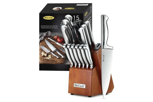 Hurry: Grab This Razor-Sharp Henckels Knife Block Set While It's