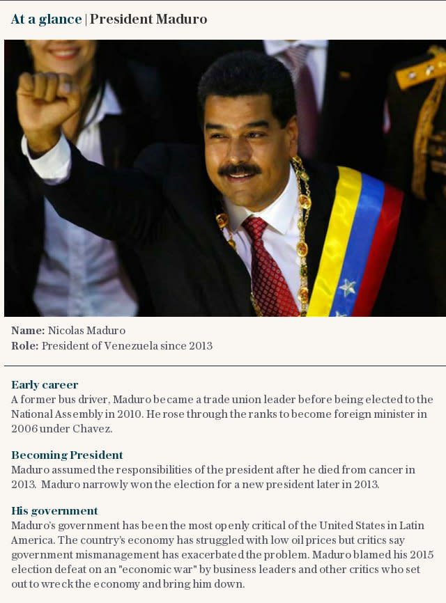 At a glance | President Maduro