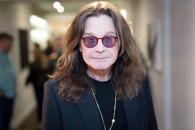 <p>Greg Doherty/Getty</p> Ozzy Osbourne in Los Angeles in September 2017