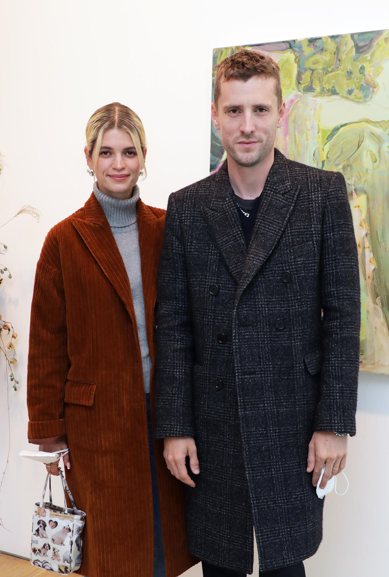 The model is expecting her first child with husband George Barnett. (Getty Images)